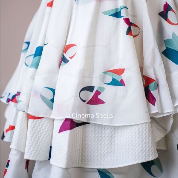 Ruffled Tunic/Dress As Seen On Zoey Deschanel In Our Idiot Brother (US 0) - Picture 4 of 6